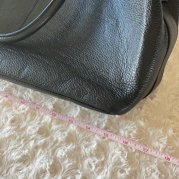 🛍️VITTORIA NAPOLI🛍️ Black Leather Tote Bag - Picture 9 of 9